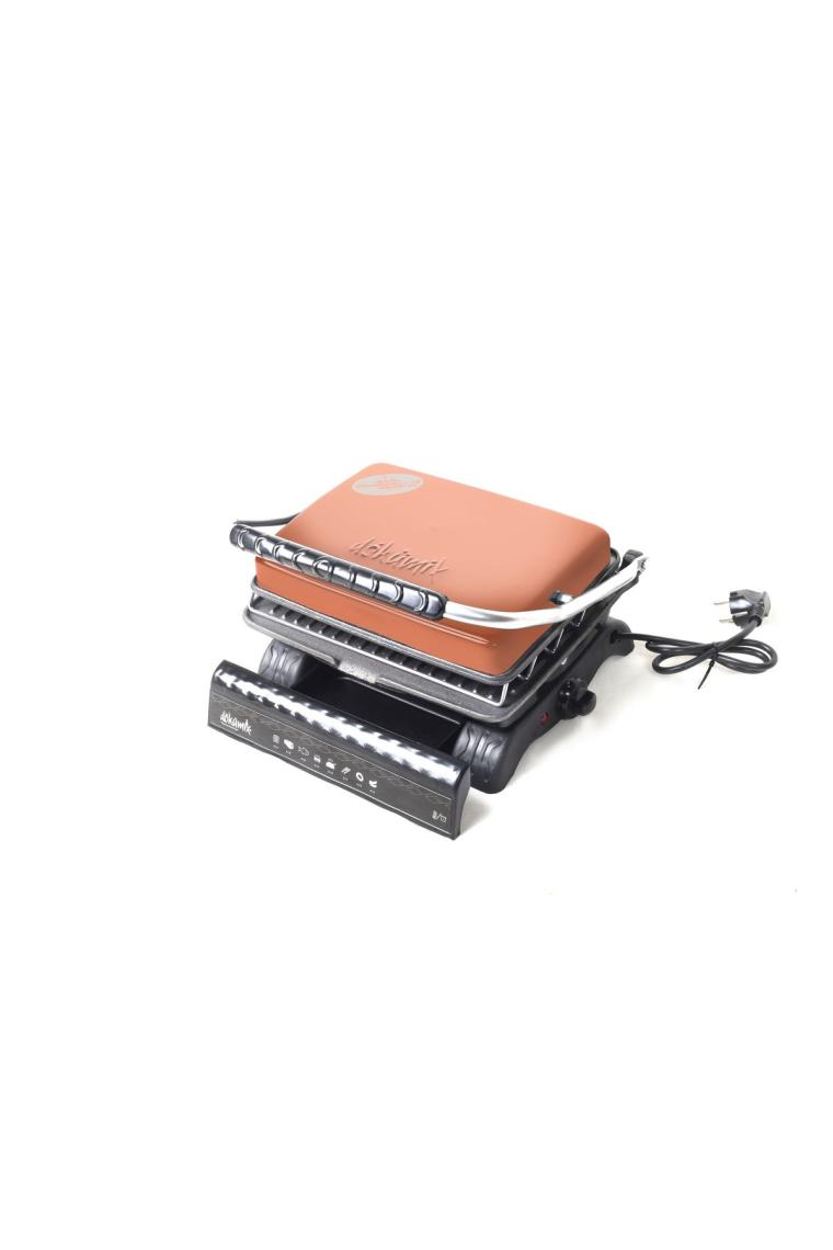 Dökümix Ultra Plus Organik Demir Döküm Izgara & Tost Makinası Rosegold Izgara Aparatlı,fırçalı,yağdanlık