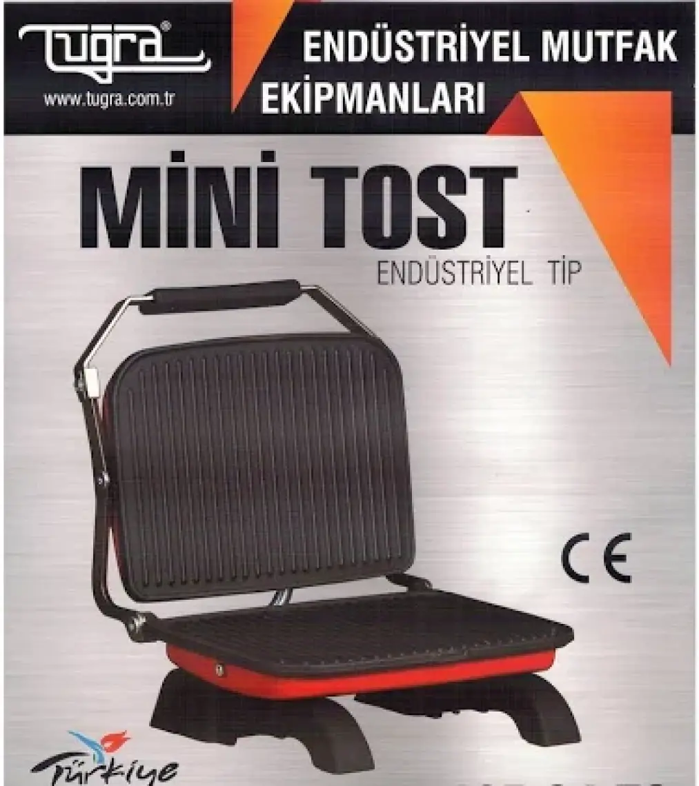 Tuğra Döküm Ev Tipi Tost Makinesi - Mor