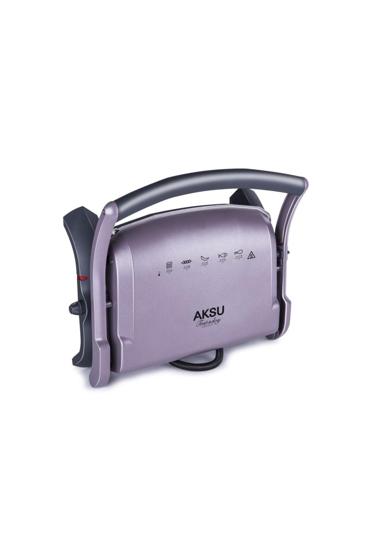 Aksu T28-E Tostadoy Granit Pembe 1800 W Tost Makinesi