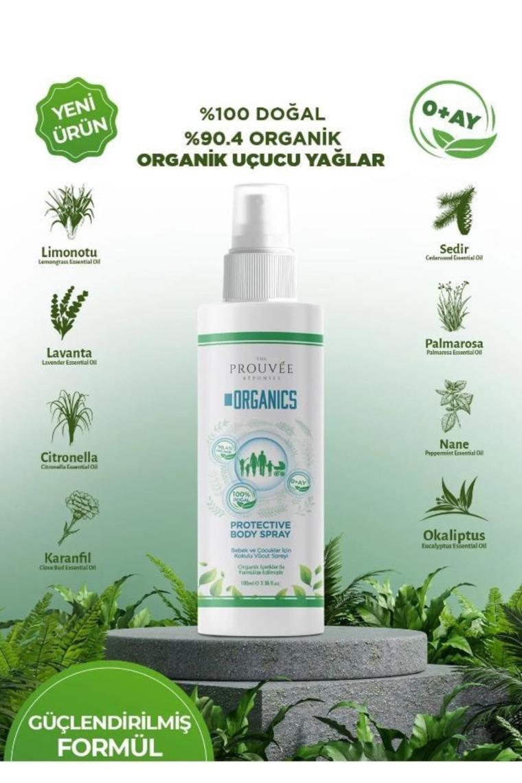 The Prouvée Organik Sivrisinek Kovucu 100ml