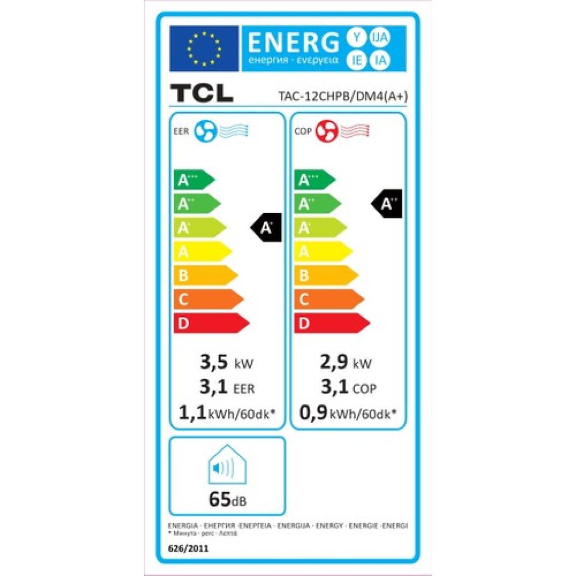 Tcl 12.000 Btu Klima – A+ Enerji Sınıfı, Portatif, Sessiz ve Verimli Performans (TAC-12CHPB/DM4(A+))