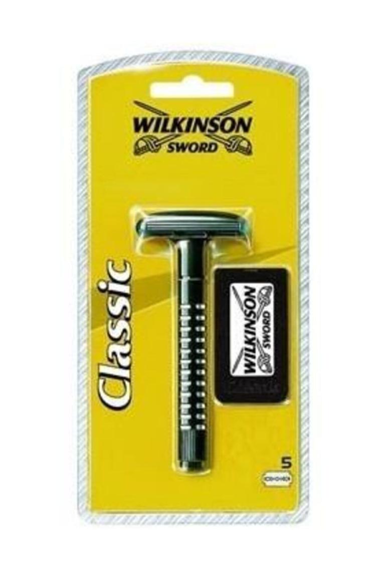 Sword Klasik Tıraş Bıçağı Makinesi Ve 5 Yedek Bıçak