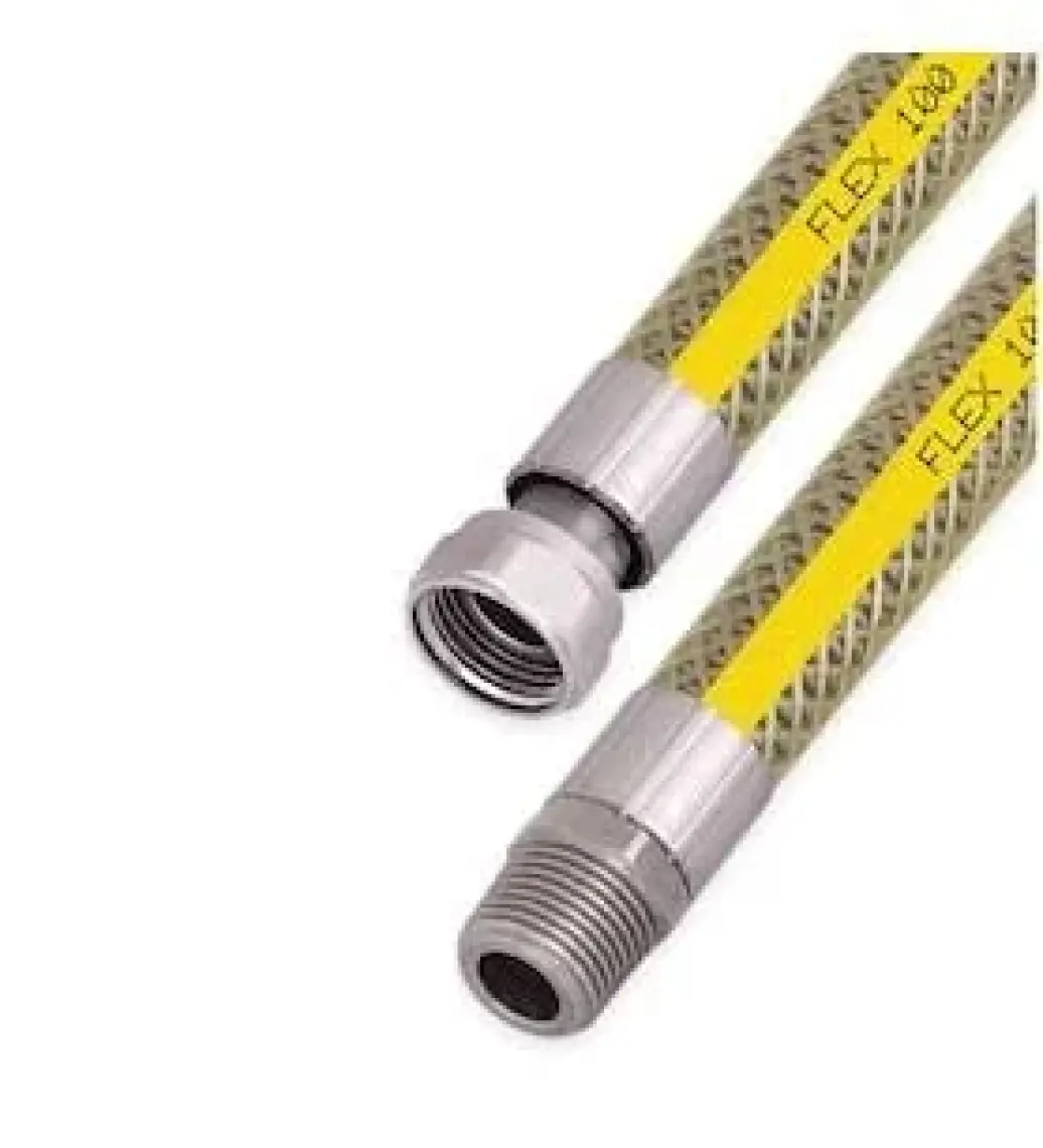 Gfs Ocak Fırın Doğalgaz Bağlantı Fleksi Extra Korumalı Hortum 1.25 cm