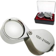 Mbois Mini Taşınabilir Lup Büyüteç 30X21MM Kuyumcu Tip Büyüteç Jevelers Loupe Pırlanta Büyüteci