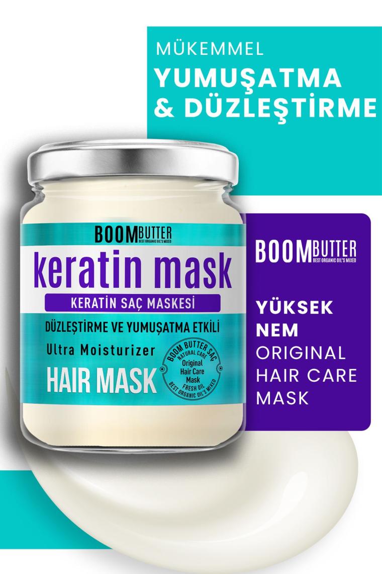 Güçlendirici Onarıcı Keratin Saç Maskesi 190 ml