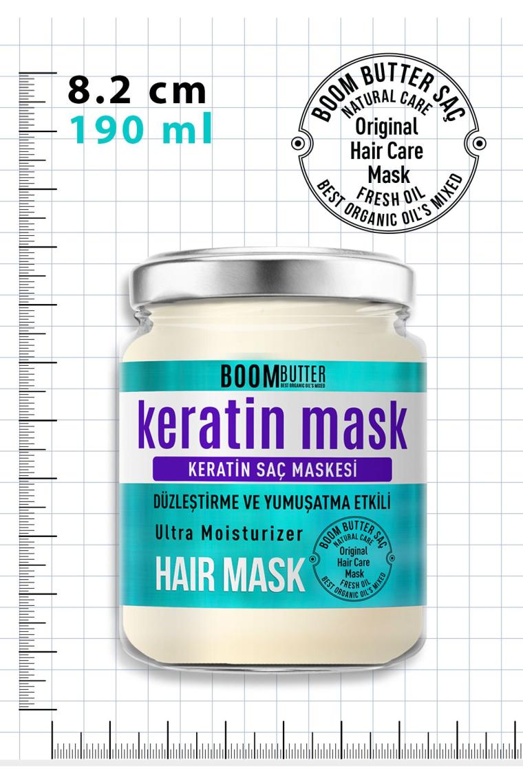 Güçlendirici Onarıcı Keratin Saç Maskesi 190 ml