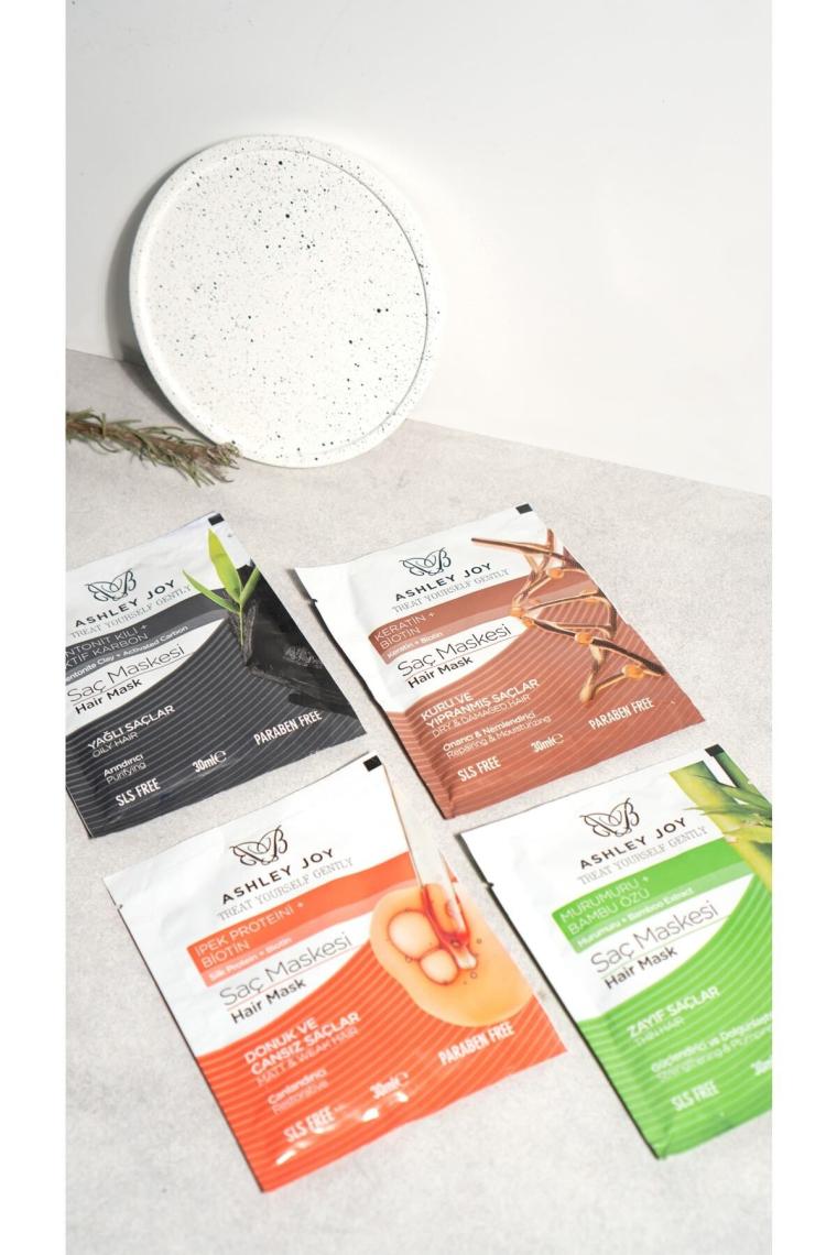 Ashley Joy Onarıcı ve Nemlendirici 30 ml Saç Maskesi