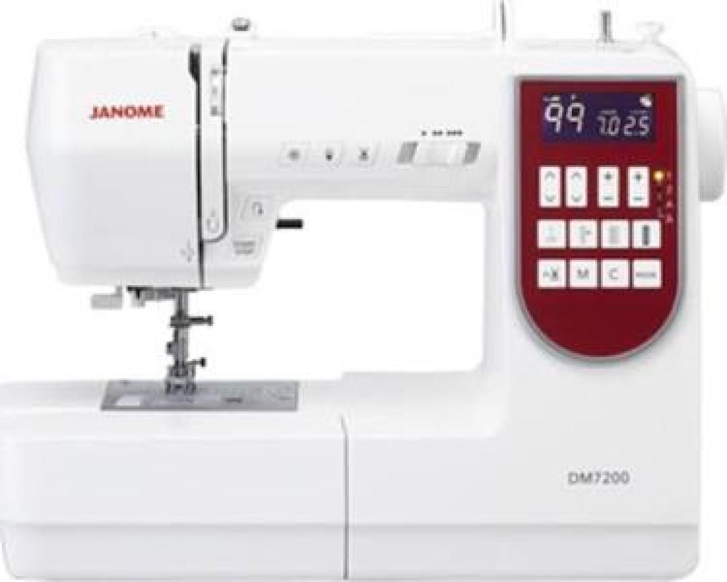 Janome DM7200 Taşınabilir Elektronik Dikiş Nakış Makinası
