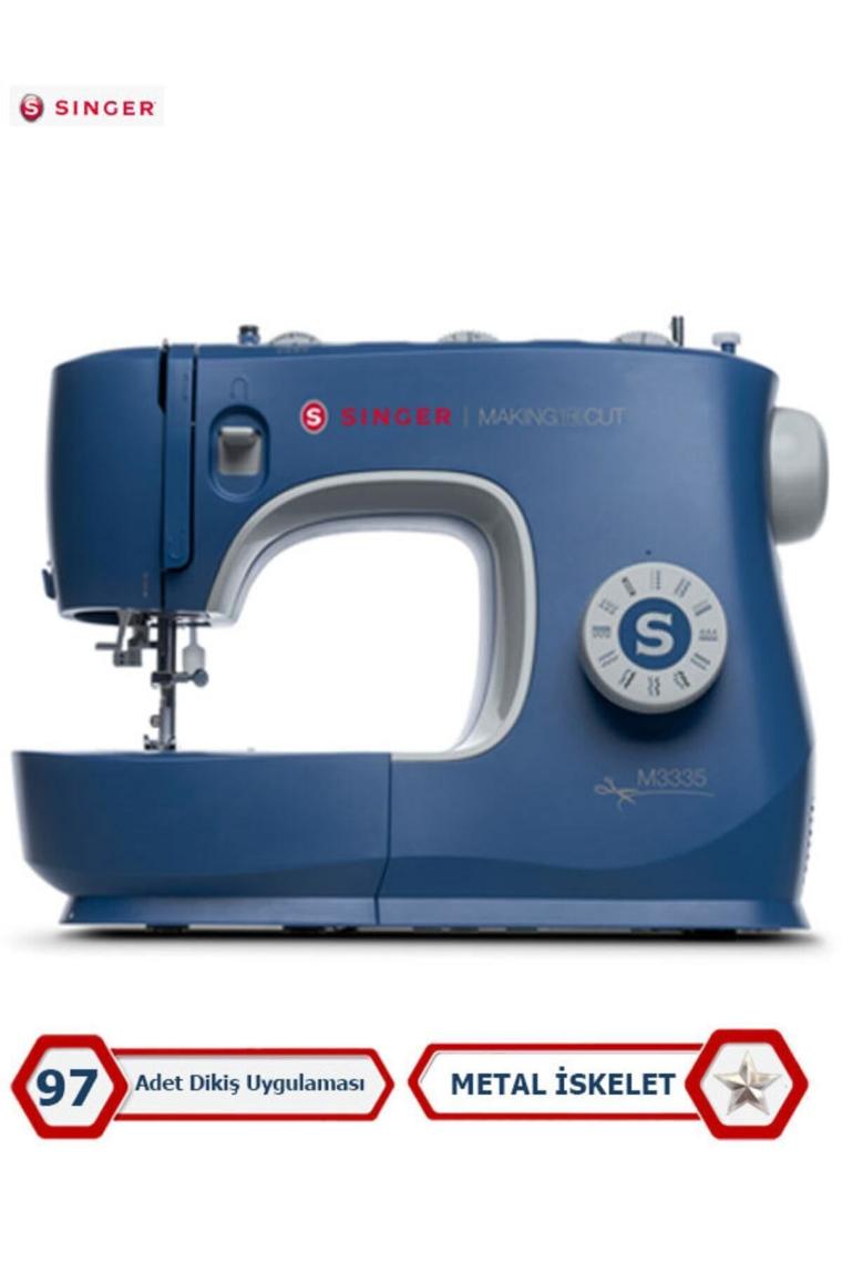 Sınger M3335 Making The Cut Dikiş Makinesi | 97 Dikiş Uygulaması | Geri Dikiş