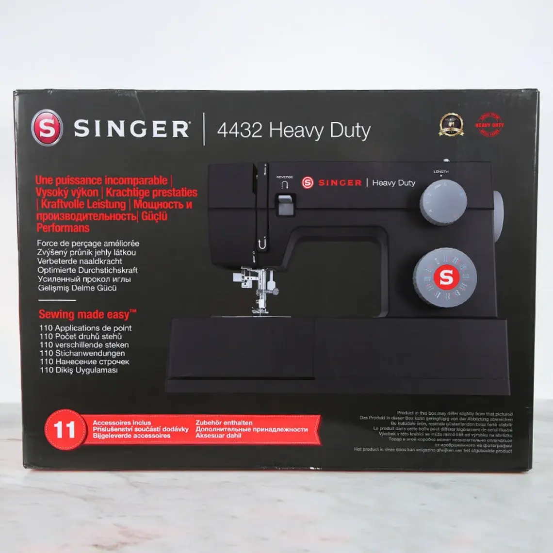 Singer Hd 4432 Black Tk Dikiş Makinası