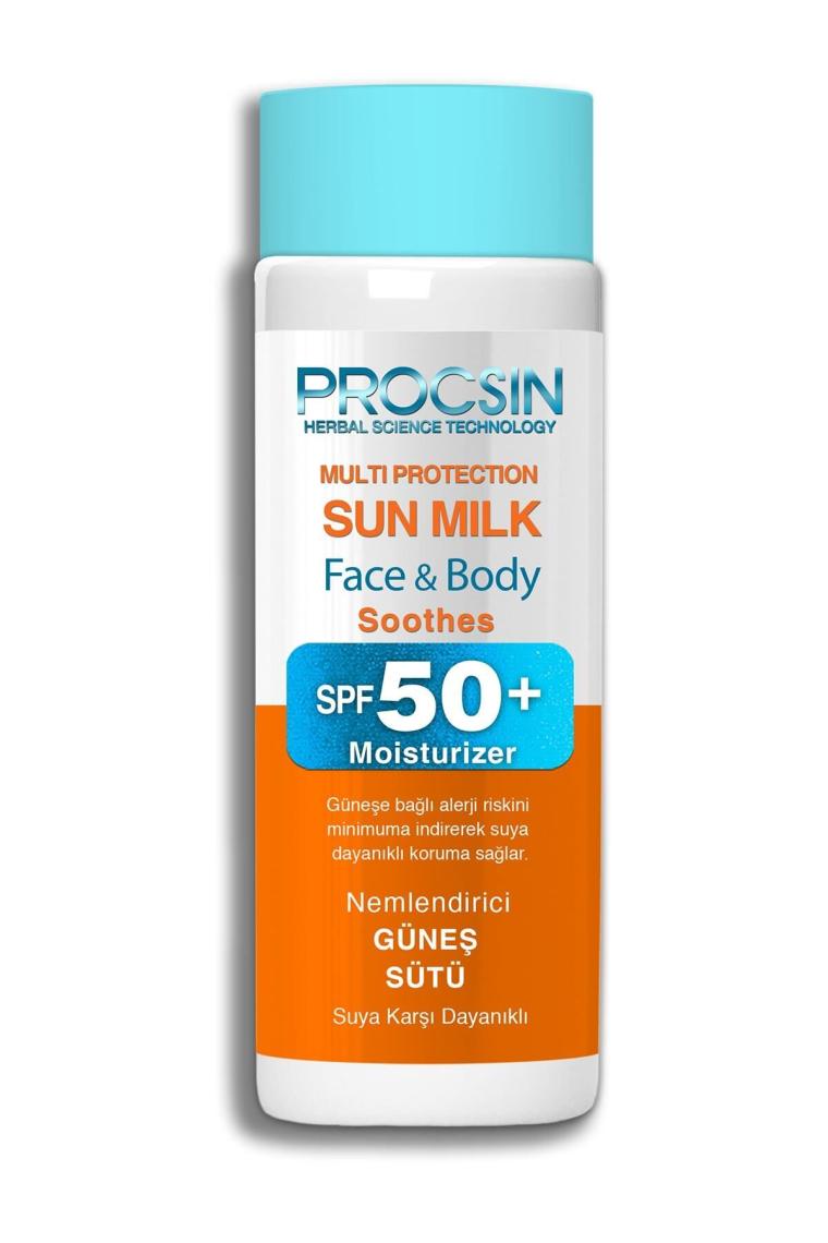 Spf50 Yüksek Koruyucu Yoğun Nemlendirici Güneş Sütü 100 ml