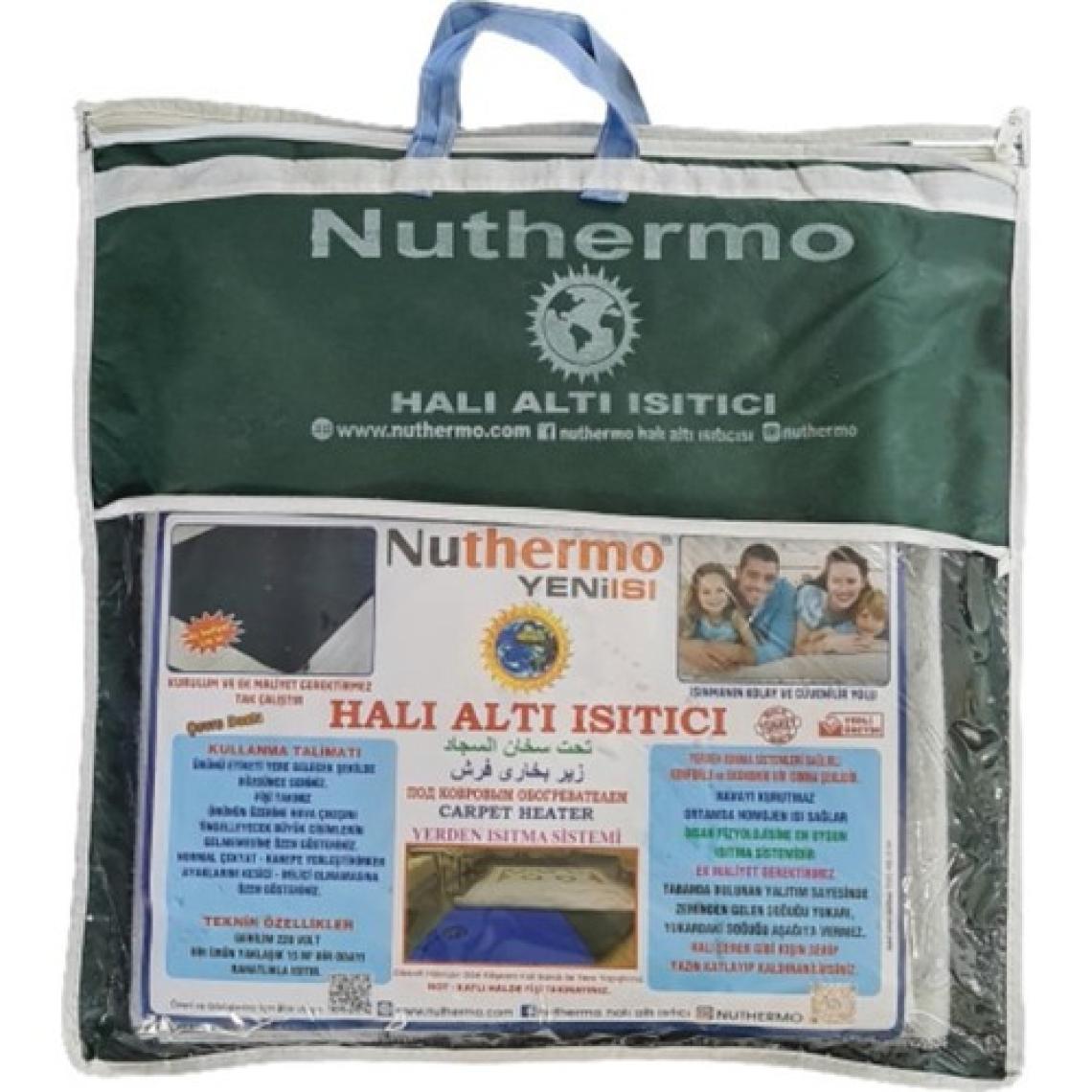 Nuthermo 150 x 200 Cmelektrikli Halı Altı Isıtıcı Keçeli 2 Yıl Garantili
