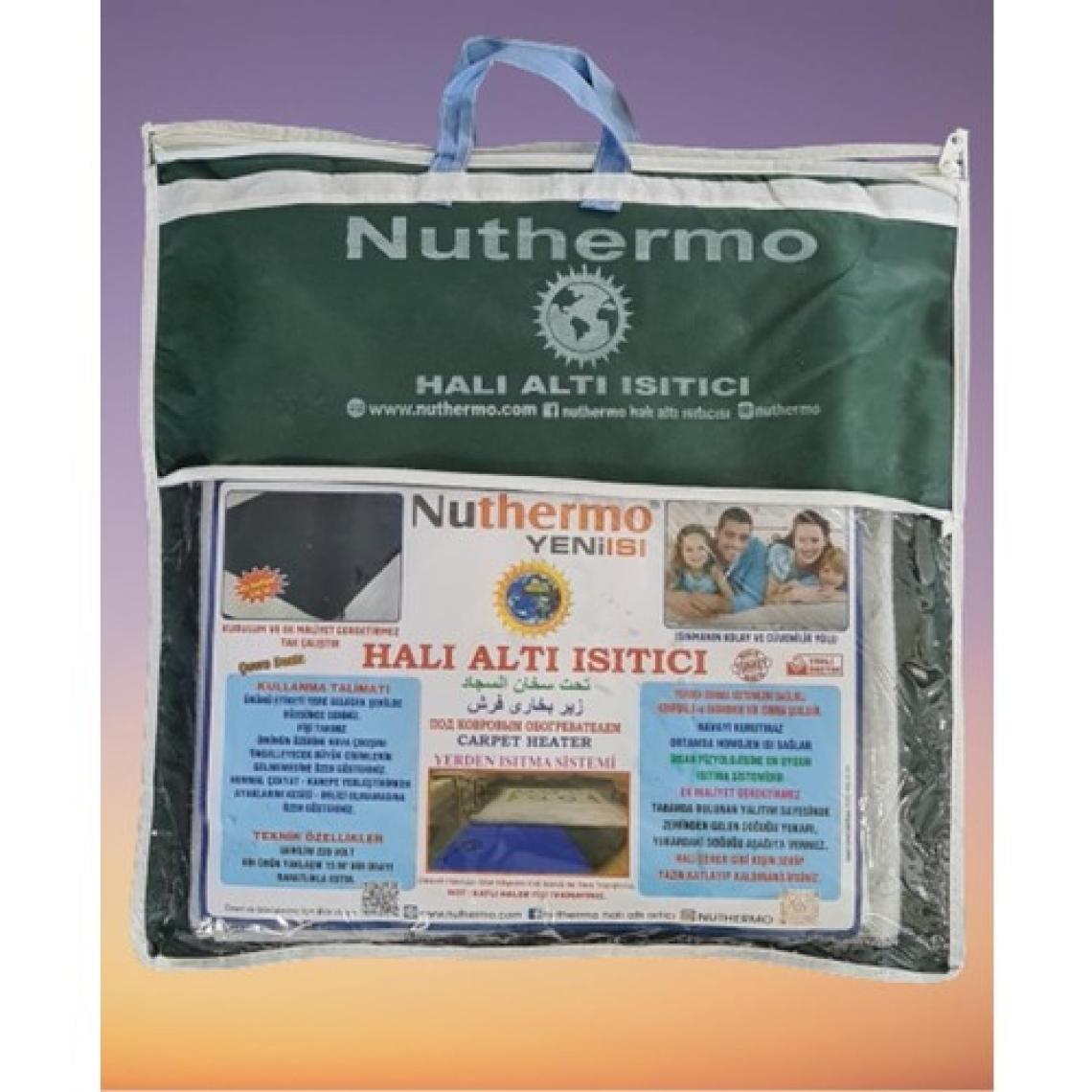Nuthermo 150 x 200 Cmelektrikli Halı Altı Isıtıcı Keçeli 2 Yıl Garantili