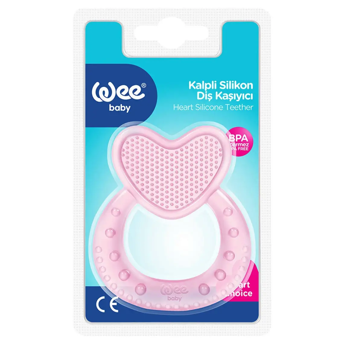 Wee Baby Kalpli Silikon Diş Kaşıyıcı K912
