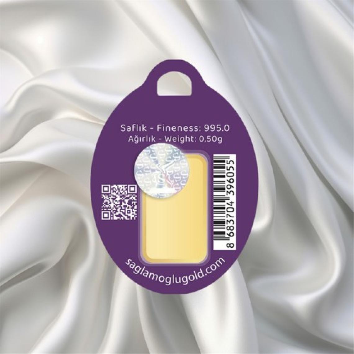 LEVA GOLD 0.50 gr 24 Ayar Sağlamoğlu Gram Altın