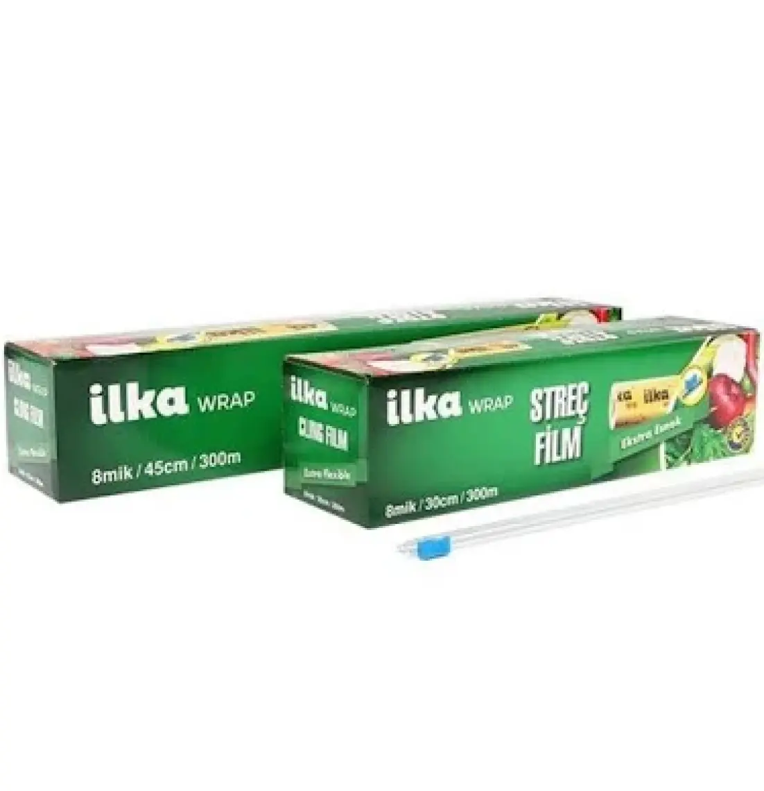 ilka Streç Film 8 micron 30 cm 300metre kutulu