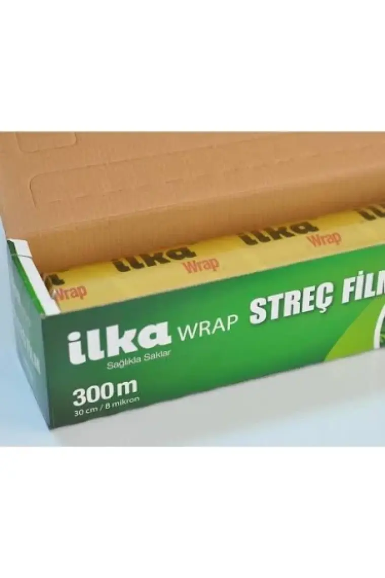 ilka Streç Film 8 micron 30 cm 300metre kutulu