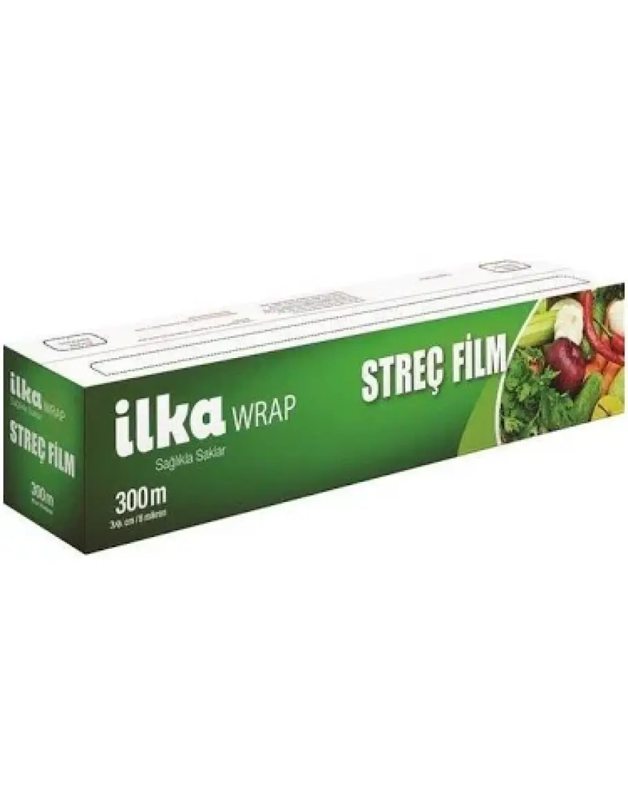 ilka Streç Film 8 micron 30 cm 300metre kutulu