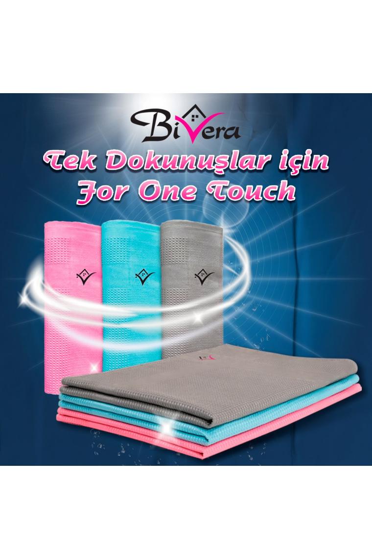 3 Lü 40x60 Cm Mikrofiber Temizlik Bezi