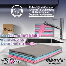 3 Lü 40x60 Cm Mikrofiber Temizlik Bezi