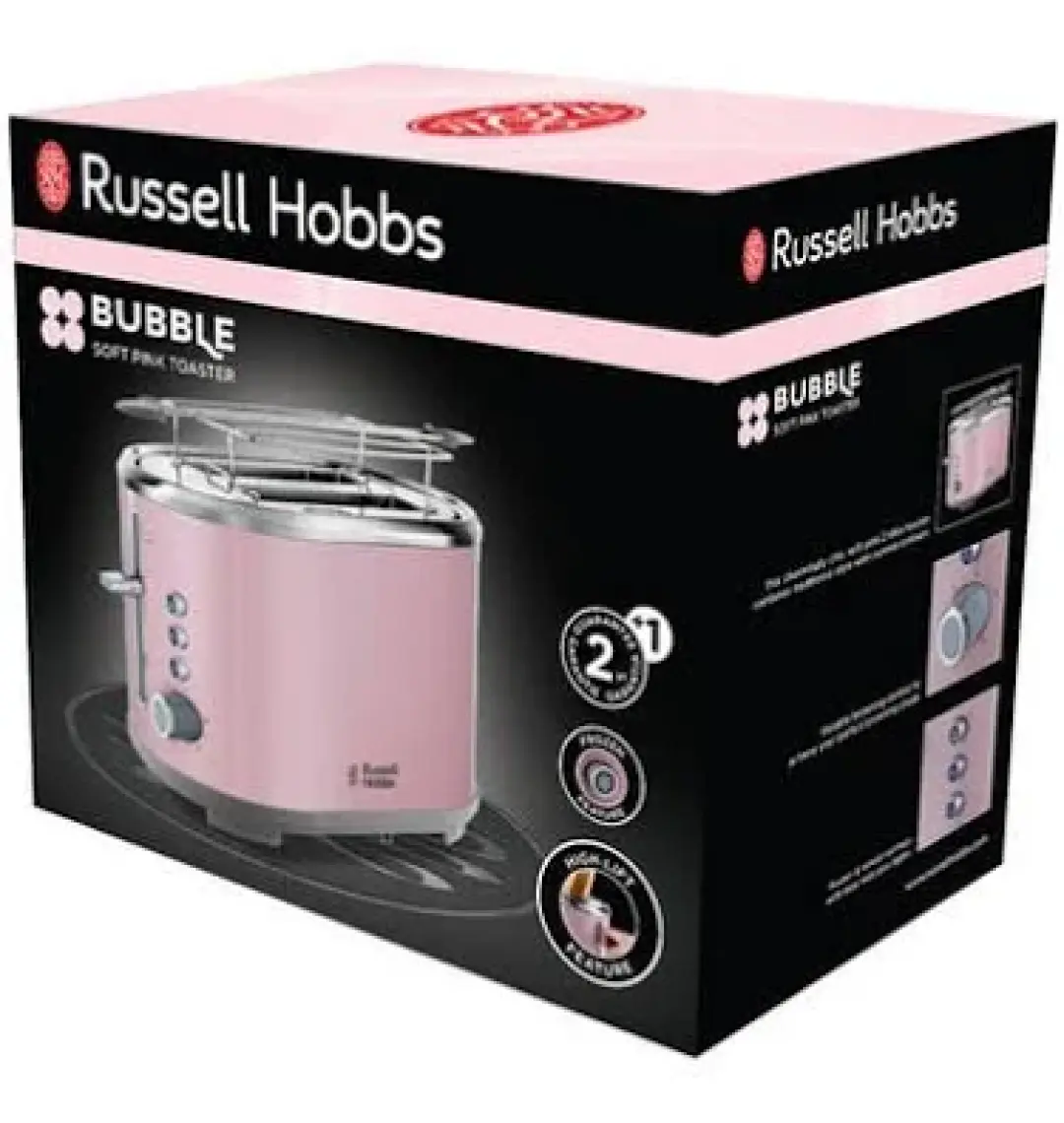 Russell Hobbs 25081-56/RH Bubble Soft Pink Ekmek Kızartma Makinesi