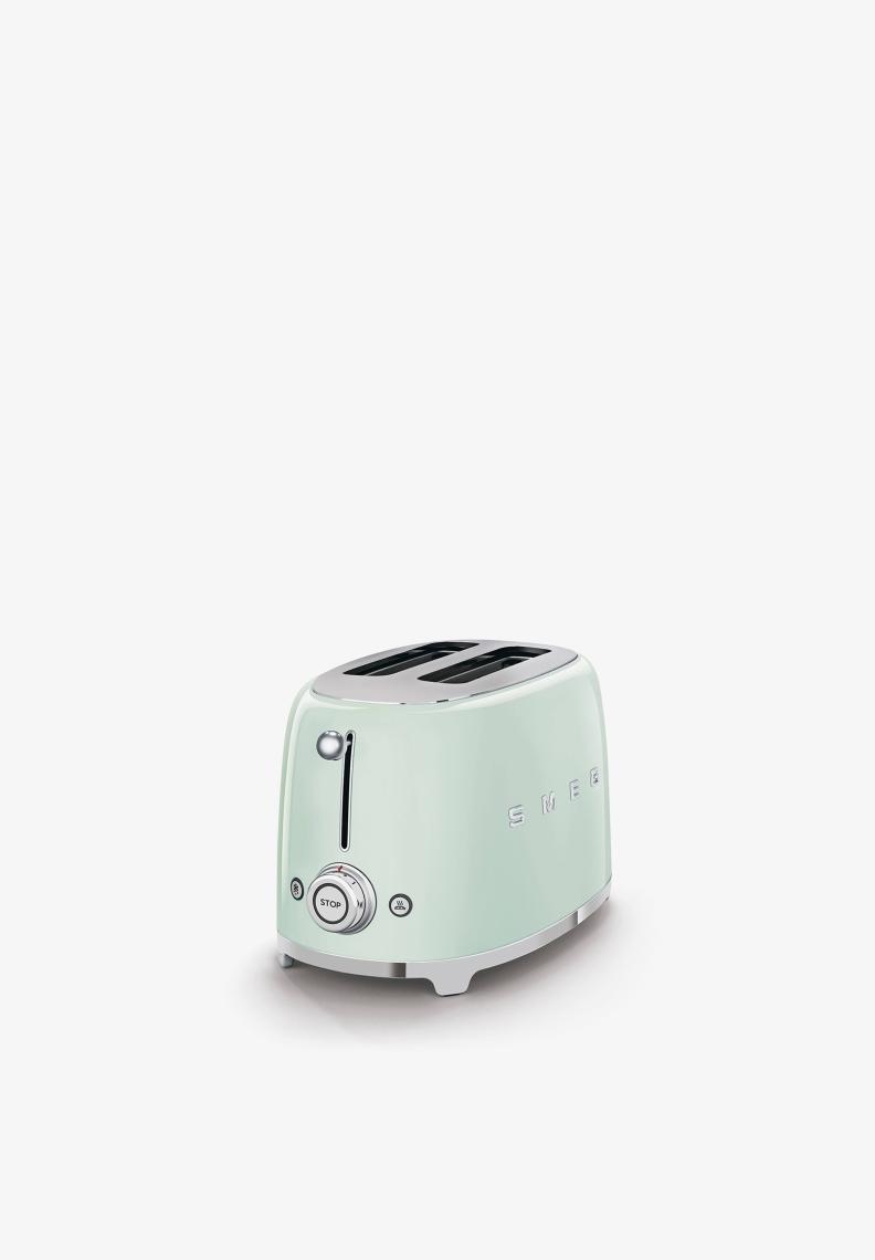 Smeg Pastel Yeşil 2X1 Ekmek Kızartma TSF01PGEU