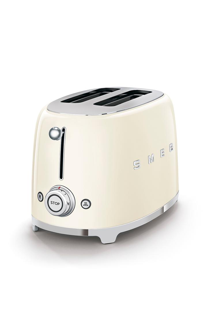 Smeg TSF01CREU Ekmek Kızartma Makinesi Krem