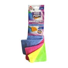 4'lü Oto Mikrofiber Bez