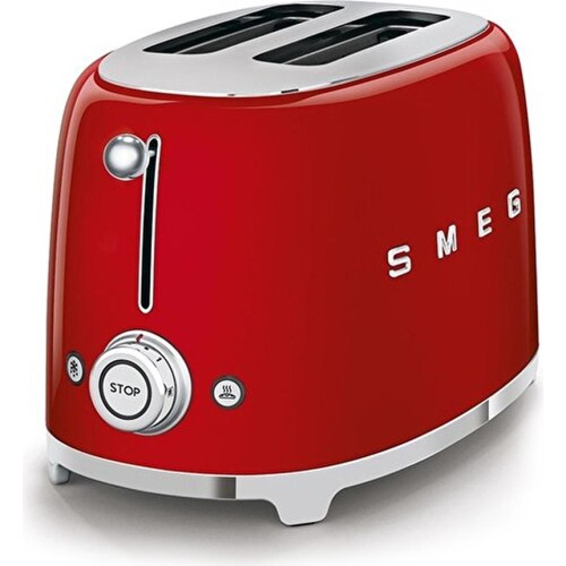 Smeg TSF01RDEU Ekmek Kızartma Makinesi Kırmızı