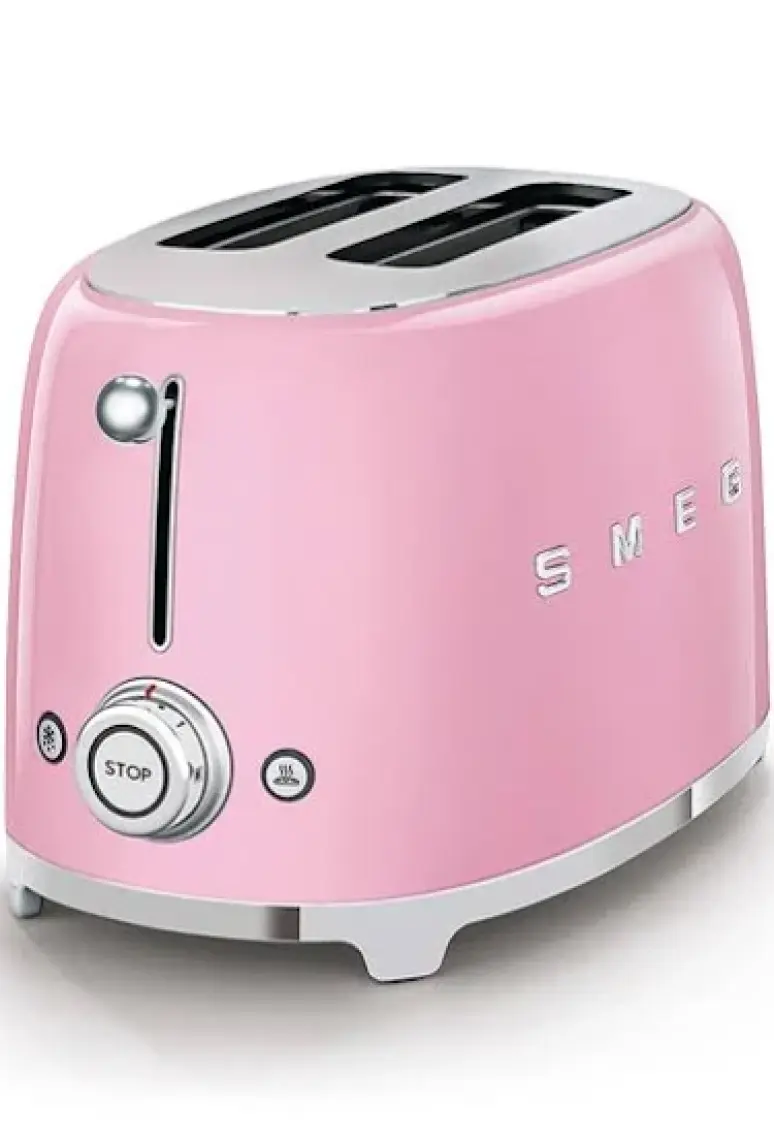 Smeg Pembe 2X1 Ekmek Kızartma TSF01PKEU
