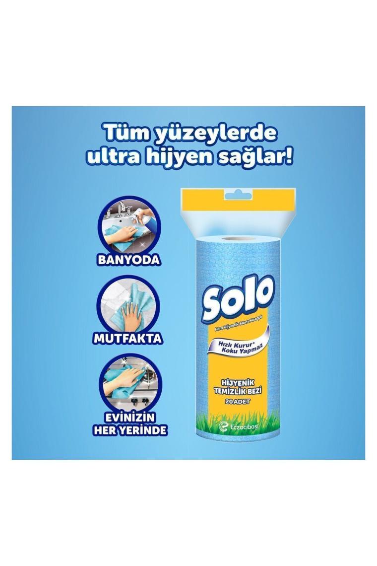 Hijyenik Temizlik Bezi 3'lü