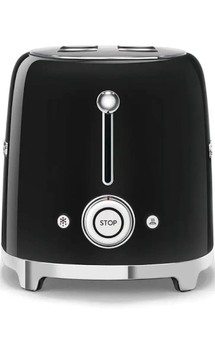 Smeg 2X1 Ekmek Kızartma Siyah Tsf01Bleu