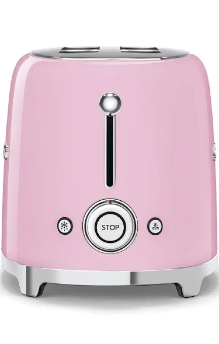 Smeg 2X1 Ekmek Kızartma Siyah Tsf01Bleu