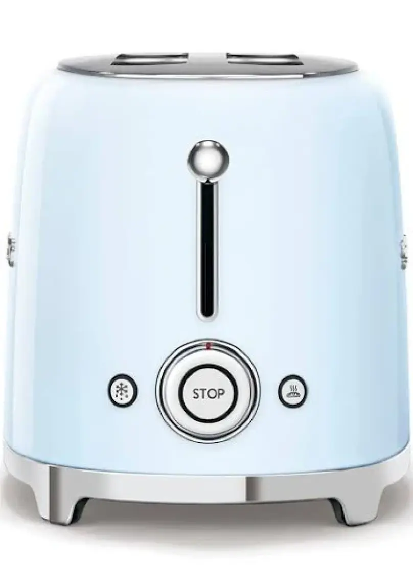 Smeg 2X1 Ekmek Kızartma Siyah Tsf01Bleu