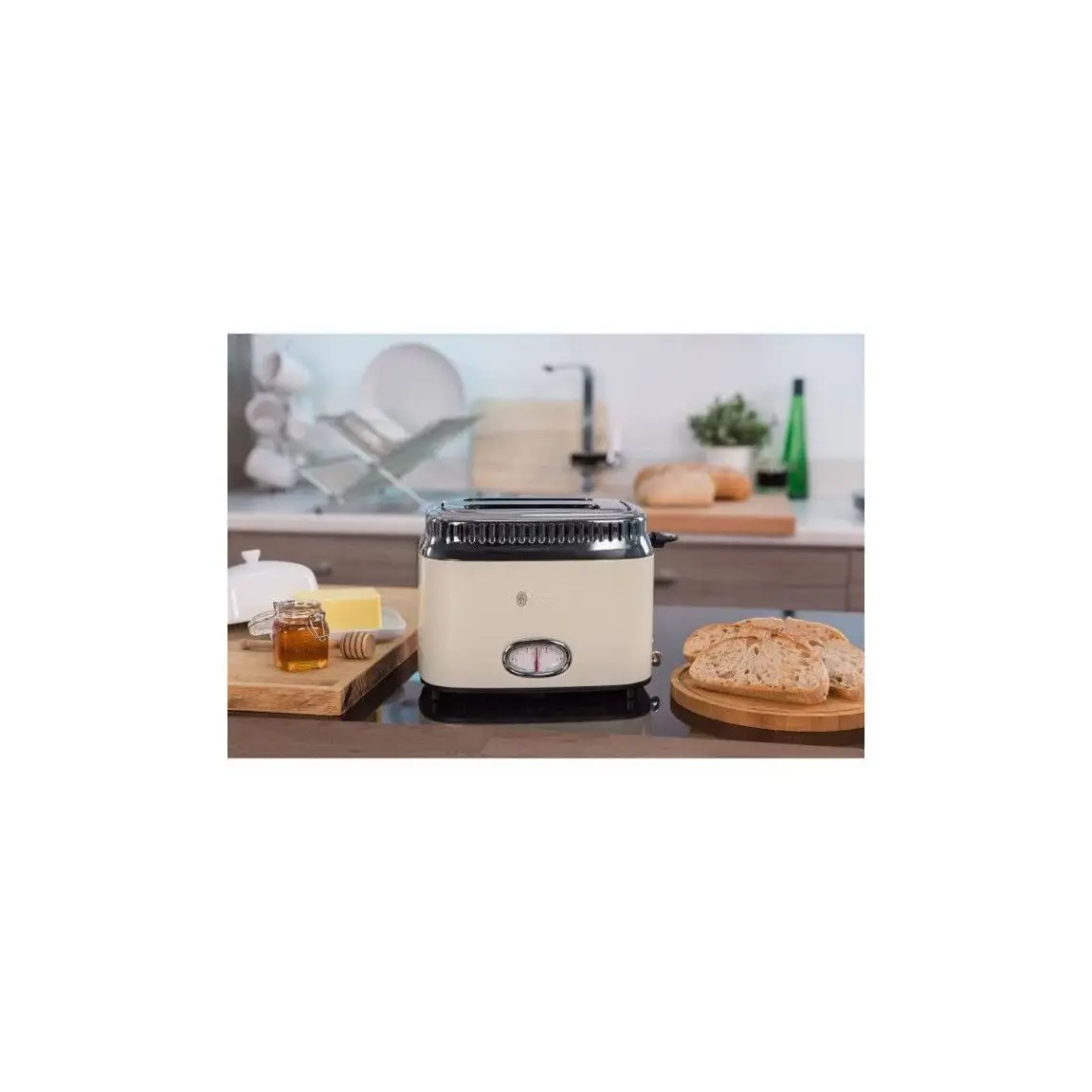 Russell Hobbs Retro Ribbon Krem Ekmek Makinesi