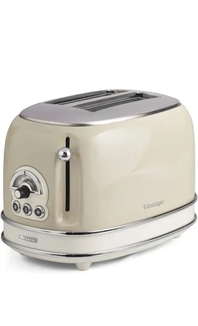 Ariete Vintage İki Hazneli Ekmek Kızartma Makinesi Bej