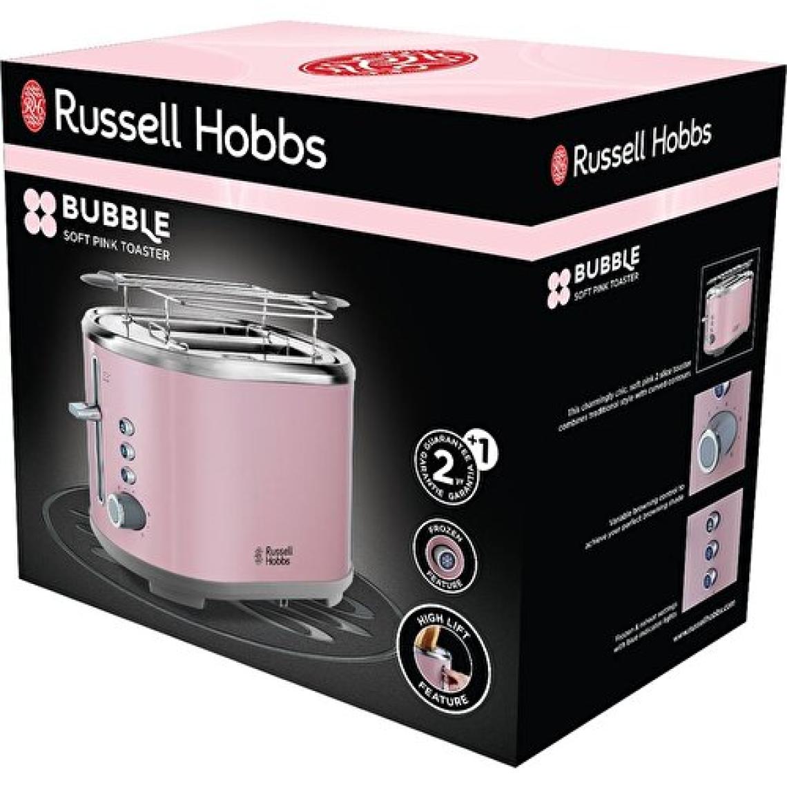Russell Hobbs 25081-56/RH Bubble Soft Pink Ekmek Kızartma Makinesi