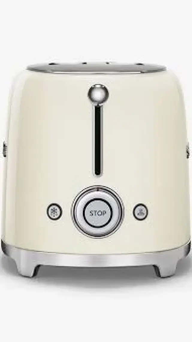 Smeg Krem 2X1 Ekmek Kızartma TSF01CREU
