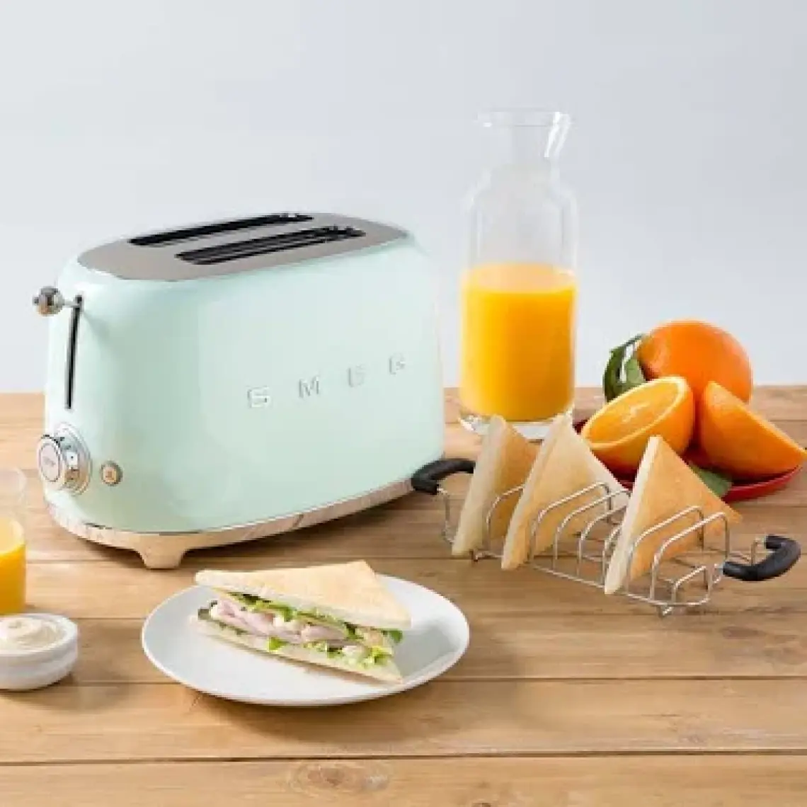 Smeg Krem 2X1 Ekmek Kızartma TSF01CREU