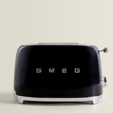 Smeg 2X1 Ekmek Kızartma Siyah Tsf01Bleu