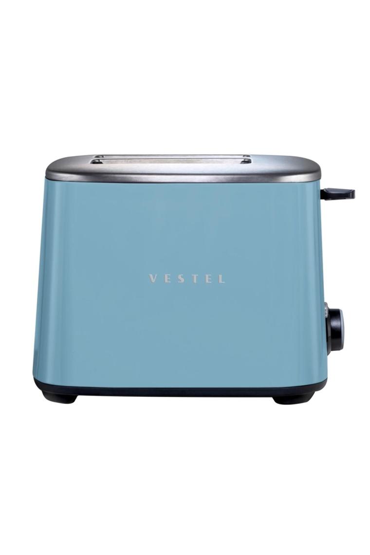 Vestel Retro Ekmek Kızartma Makinesi Düş Mavisi