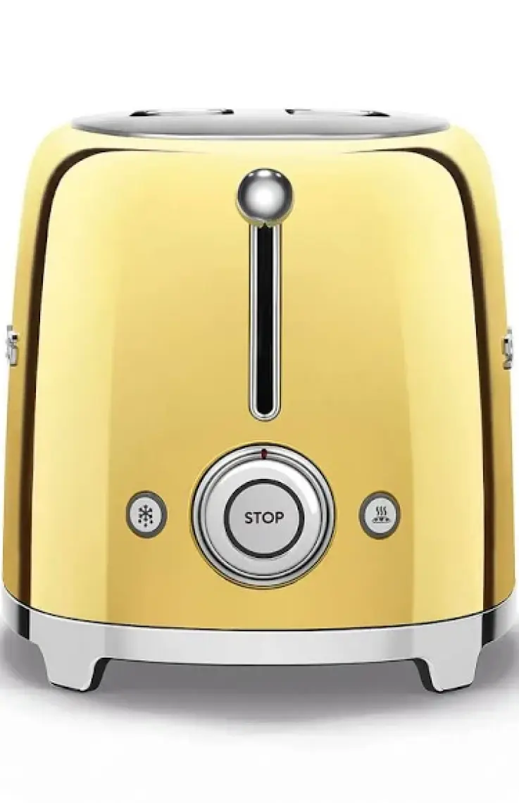 SMEG TSF01GOEU GOLD 2x1 EKMEK KIZARTMA