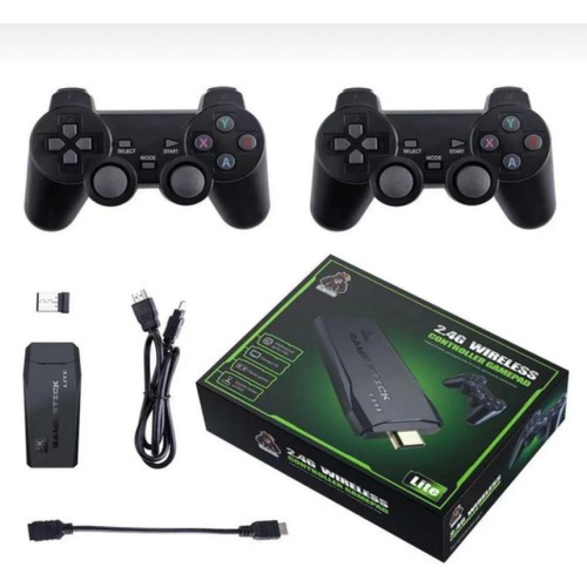 Birtech 2.4g Kablosuz Çift Kol Retro Oyunlar 4K Game Stick