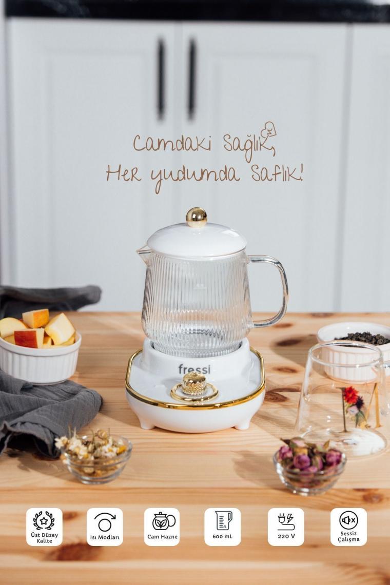 Fressi YSB-GC03 Venice Beyaz Kettle