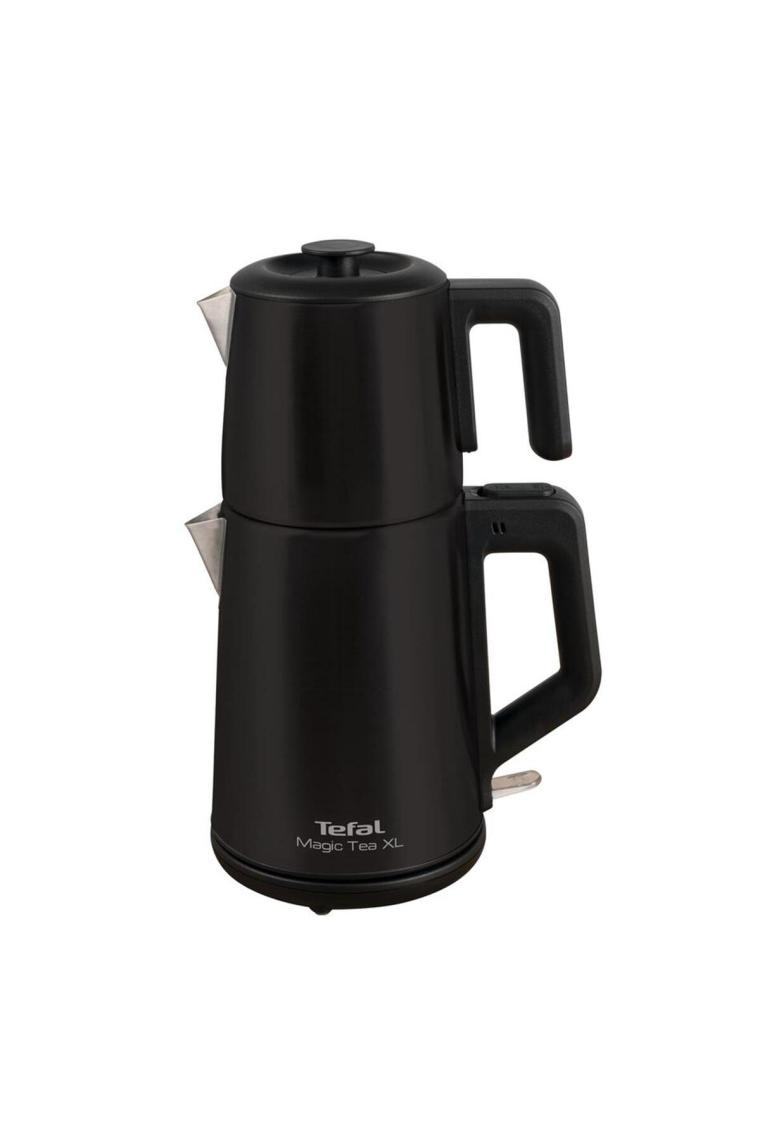 Tefal Magic Tea XL Paslanmaz Çelik Gövdeli 1650 Watt Çay Makinesi - Siyah