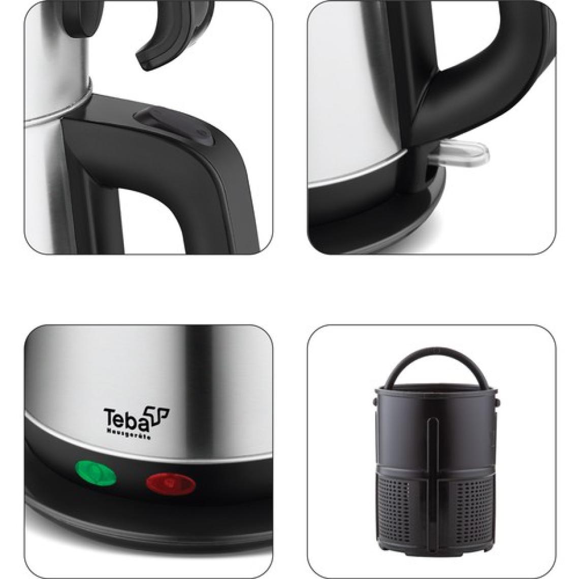 Teba 1.8 Lt su kapasitesi 1500 W Çay Makinesi