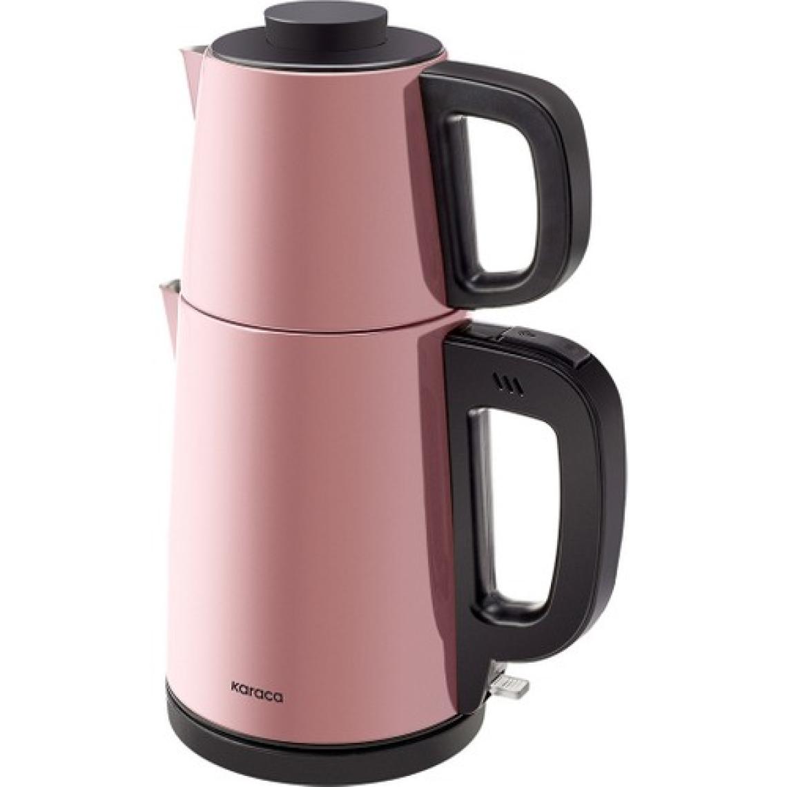 Karaca Tea Break Rosegold Inox Çelik Su Isıtıcı & Çay Makinesi