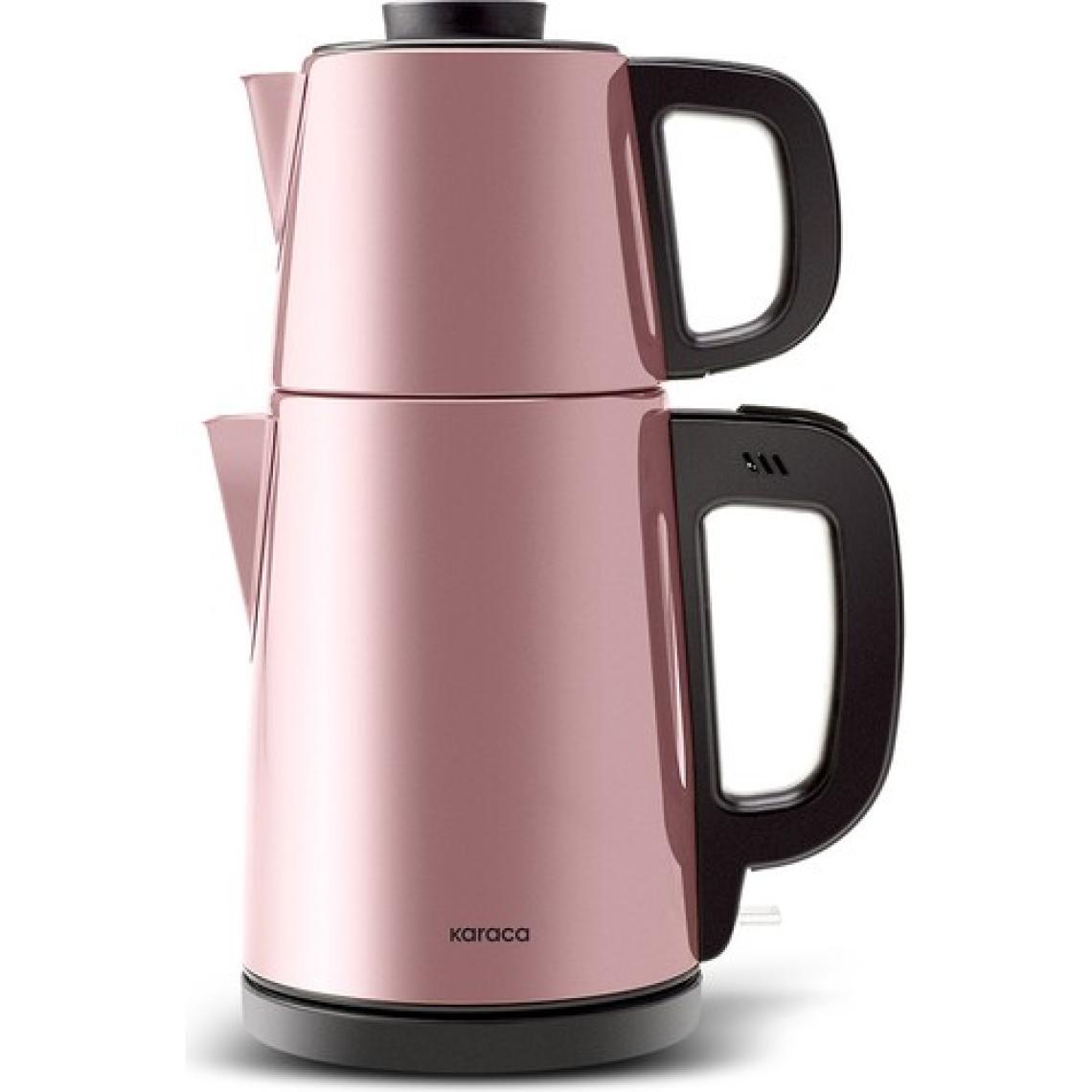 Karaca Tea Break Rosegold Inox Çelik Su Isıtıcı & Çay Makinesi
