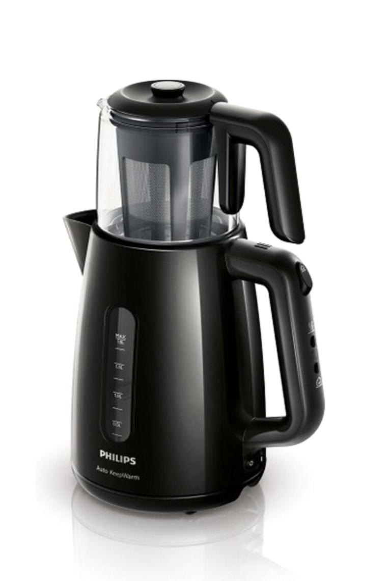 Philips HD7301/00 Daily Collection Çay Makinesi, 1700 W, 1,9 L Su Isıtıcısı, Otomatik Sıcak Tutma, Cam Demlik,