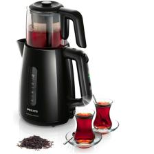 Philips HD7301/00 Daily Collection Çay Makinesi, 1700 W, 1,9 L Su Isıtıcısı, Otomatik Sıcak Tutma, Cam Demlik,